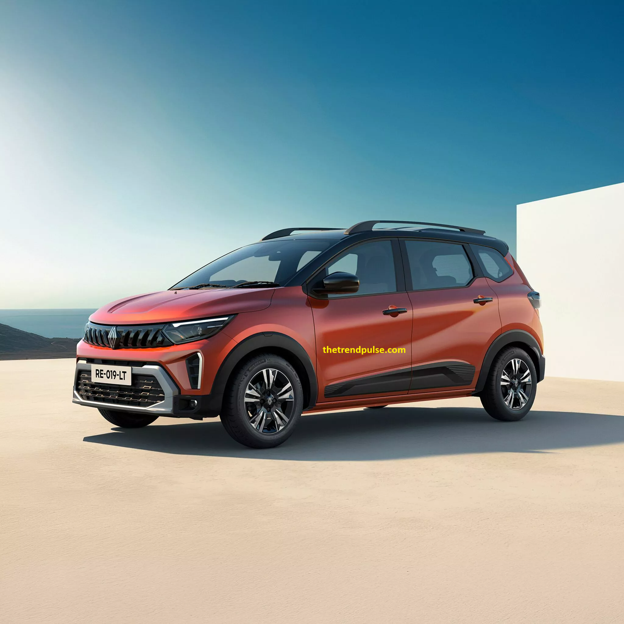 Renault Triber 2025 Front View