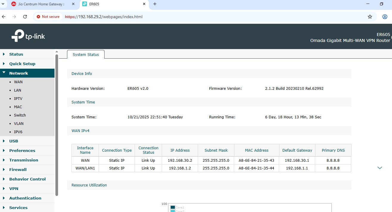 Common WAN & LAN IP Conflict Issue
